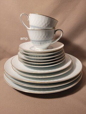 Noritake Lorenzo 6351 (Lot of 13) Place Setting Pieces